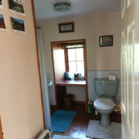 Bathroom with walk-in shower